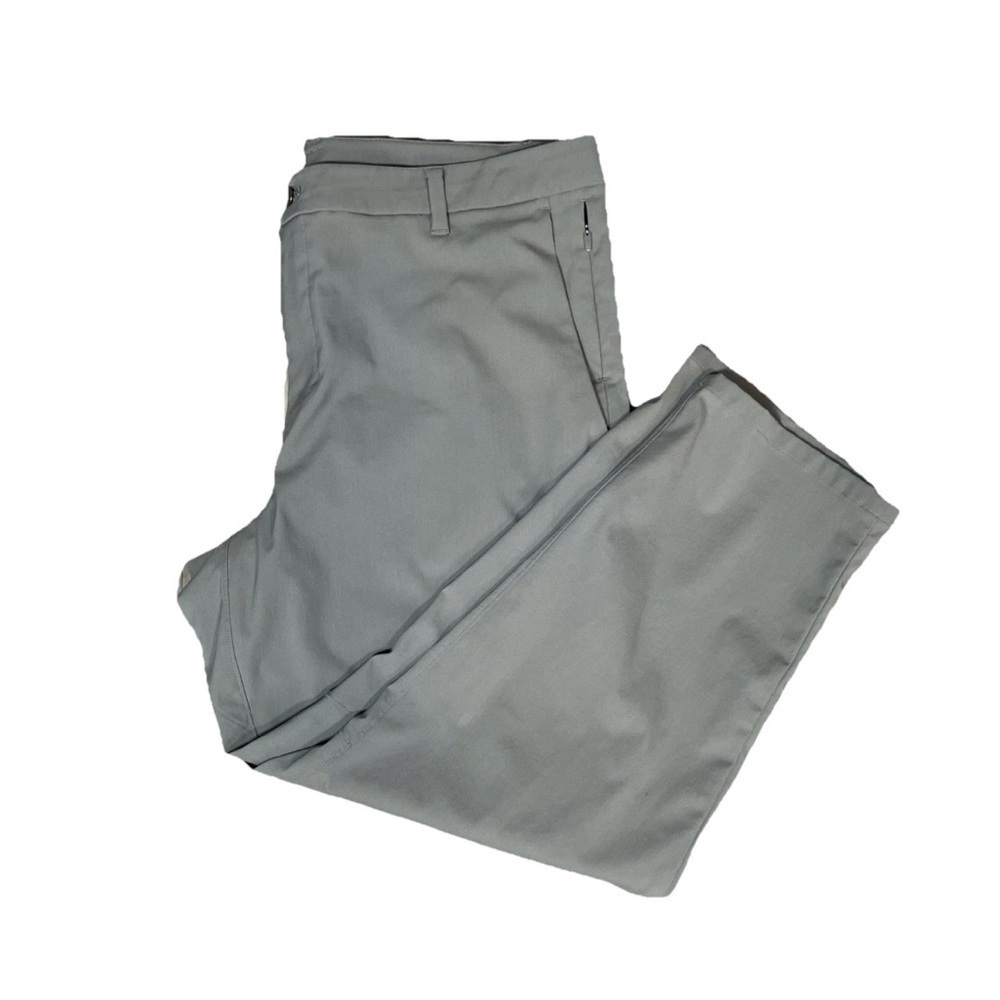 Lululemon Commission Classic-Fit Pant 28" Inseam Tech Woven Size 40 Rover Beige